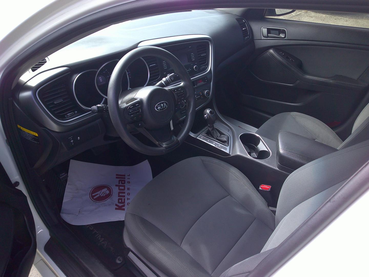 2015 WHITE KIA OPTIMA LX (KNAGM4A74F5) , located at 390 Hansen Avenue, Orange Park, FL, 32065, (904) 276-7933, 30.130497, -81.787529 - Photo#3